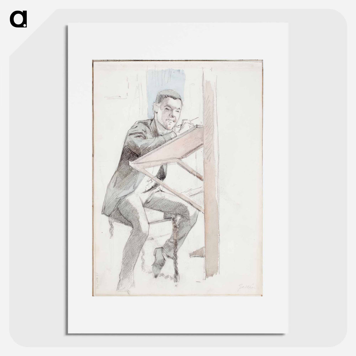 (unknown) - アルバート エーデルフェルト Poster.