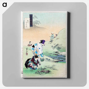 アートパネル-Beauties Harvesting Bracken
 - クリーブランド美術館 Canvas.