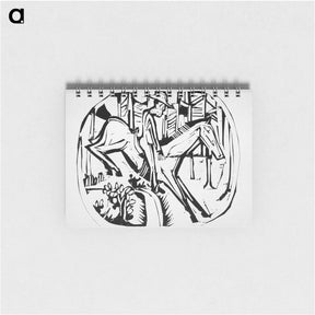 アートメモ帳-Drawings by Ernst Ludwig Kirchner - エルンスト ルートヴィヒ キルヒナー Memo.