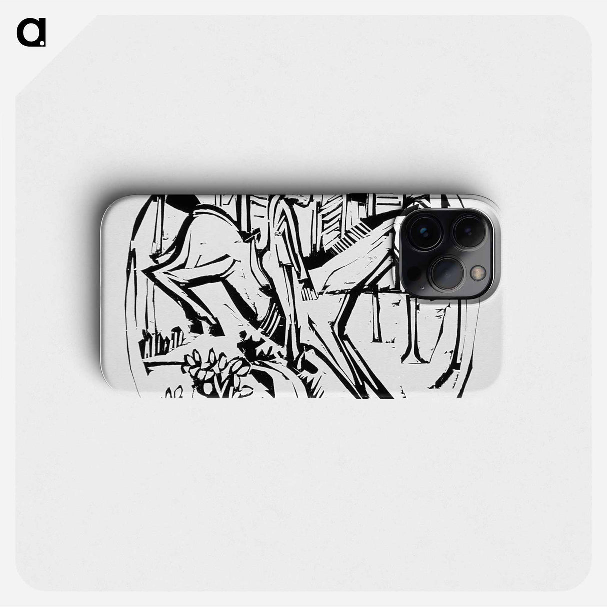 Drawings by Ernst Ludwig Kirchner - エルンスト ルートヴィヒ キルヒナー Phone Case.