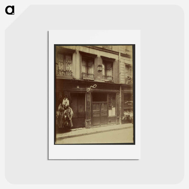 アートポストカード-Cabaret du père Lunette
 - ウジェーヌ アジェ Postcard.