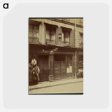 アートポストカード-Cabaret du père Lunette
 - ウジェーヌ アジェ Postcard.
