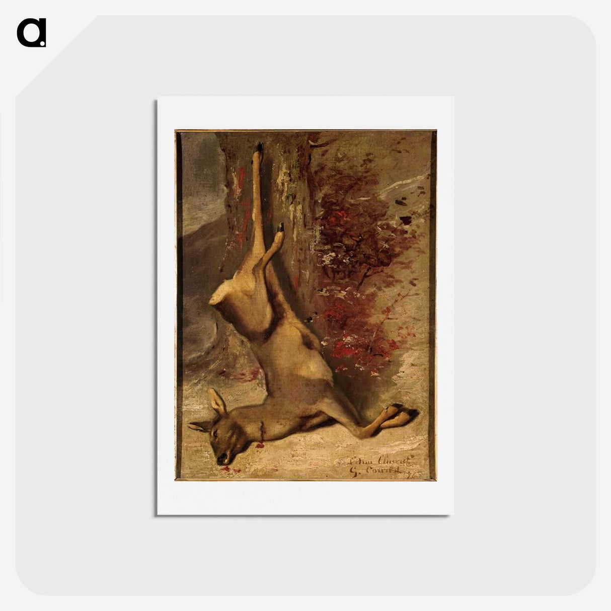 3-64_Gustave-Courbet_hagaki