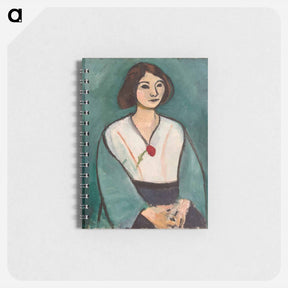 アートメモ帳-Woman in green - アンリ マティス Memo.