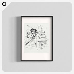 アートポスター-The Laundress - アンリ ド トゥールーズ ロートレック Poster.