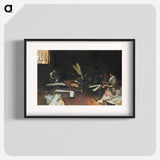 Venetian Glass Workers - John Singer Sargent Poster.