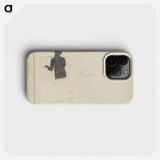 Liggende kata - Julie de Graag Phone Case.