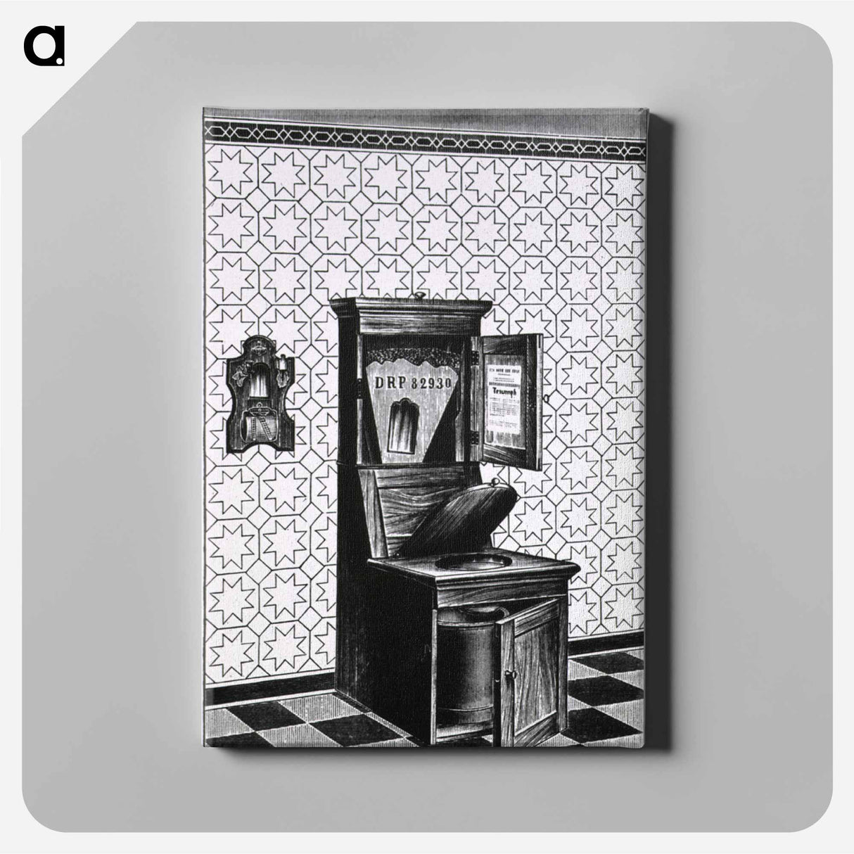 アートパネル-Toilet with Removable Bucket
 - 国立医学図書館 Canvas.