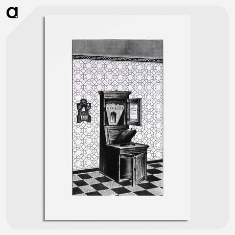 アートポスター-Toilet with Removable Bucket
 - 国立医学図書館 Poster.