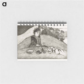 アートメモ帳-The Woman with Figs - ポール ゴーギャン Memo.