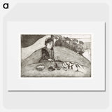 The Woman with Figs - Paul Gauguin Poster.