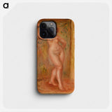 Nude with Castanets - Pierre Auguste Renoir Phone Case.