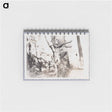 アートメモ帳-Woman in Swimsuit in Diving Pose on Treestump
 - セントルイス美術館 Memo.