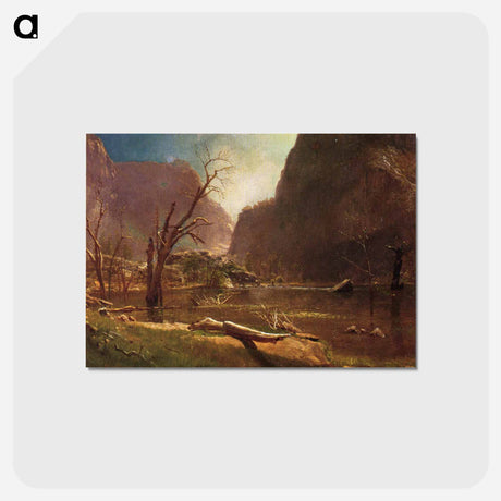 アートポストカード-Hatch Hatchy Valley, California - アルバート ビアスタット Postcard.