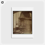 アートポストカード-Notre-Dame, Stalles
 - ウジェーヌ アジェ Postcard.