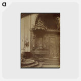 アートポストカード-Notre-Dame, Stalles
 - ウジェーヌ アジェ Postcard.
