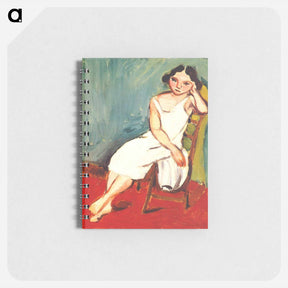 アートメモ帳-Girl Seated - アンリ マティス Memo.