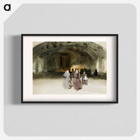 アートポスター-Women Approaching - ジョン シンガー サージェント Poster.