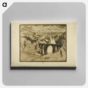アートパネル-St. Martin's Bridge, Toledo
 - ジョセフ ペネル Canvas.