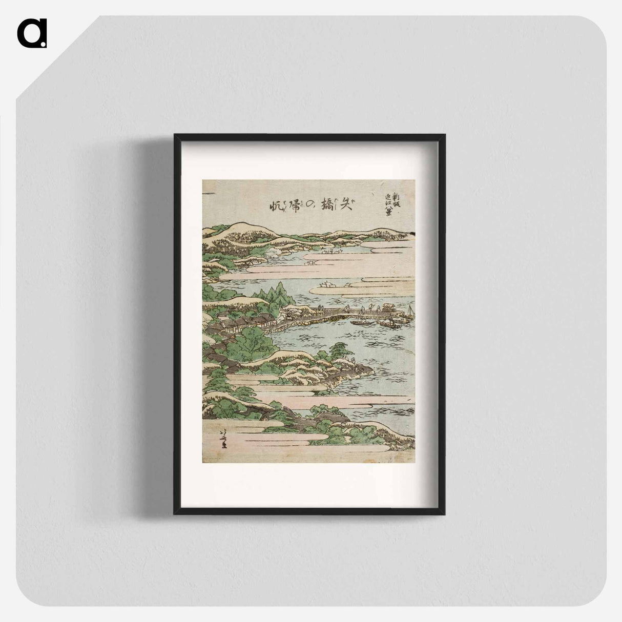 The description you provided is empty, so there is no title to extract. Please provide a description with a title for extraction. - Katsushika Hokusai Poster.