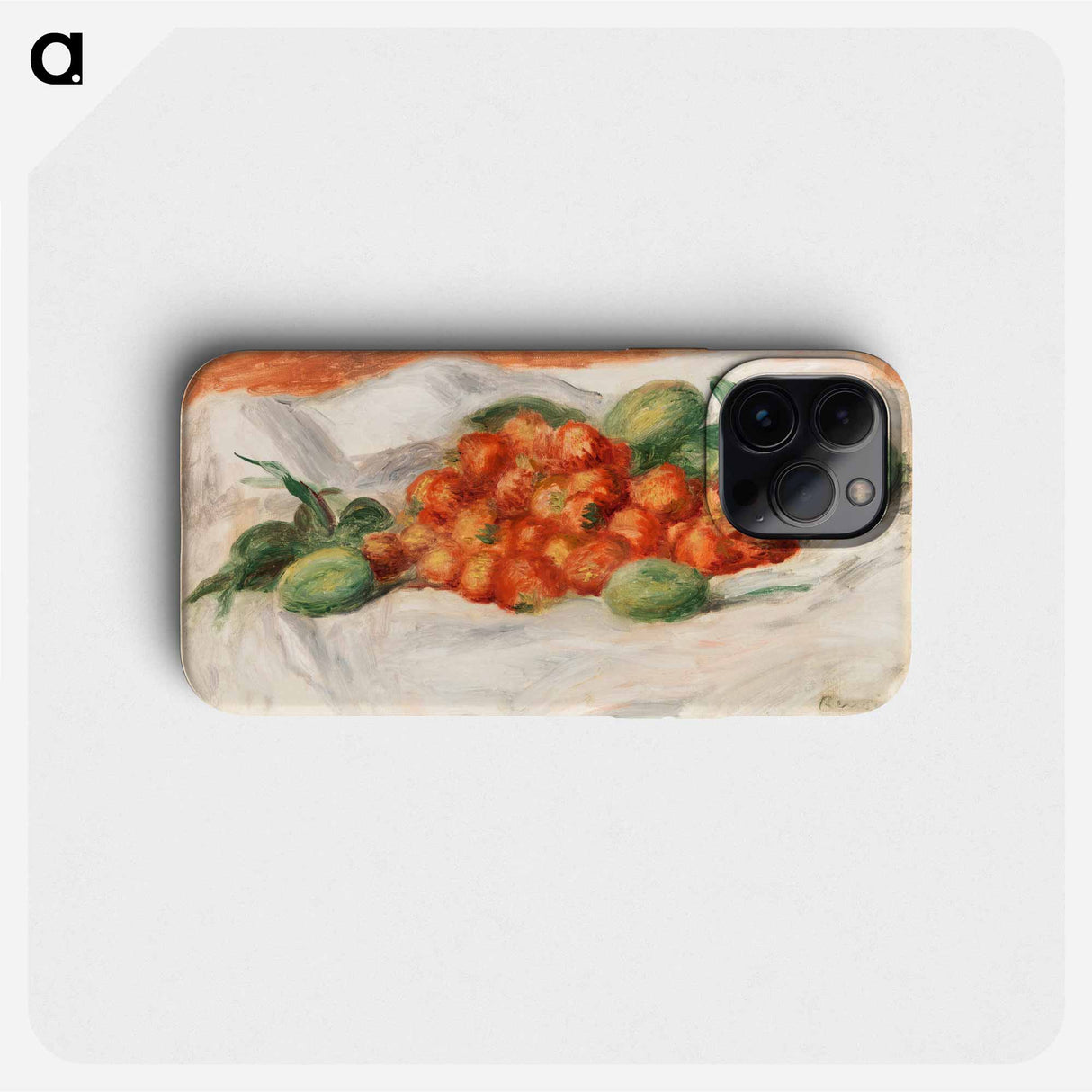 Strawberries and Almonds - Pierre Auguste Renoir Phone Case.