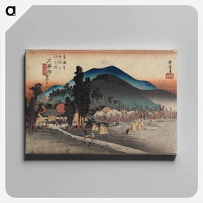 アートパネル-Ishiyakushi
 - 歌川 広重 Canvas.