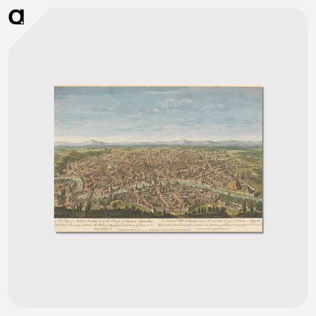 アートポストカード-The City of Ancient Rome as in the Reign of Caesar Augustus
 - イェール大学アートギャラリー Postcard.