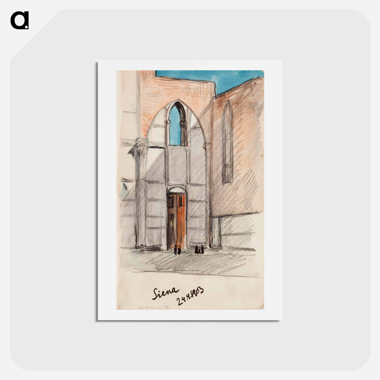 アートポストカード-(unknown) - アルバート エーデルフェルト Postcard.