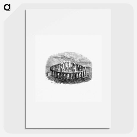 アートポスター-Stonehenge from Ancient and Modern Travelers, or Choice of Travel Relationships
 - 大英図書館 Poster.