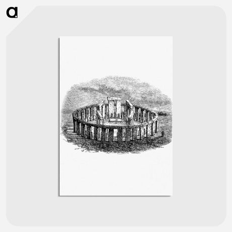 アートポストカード-Stonehenge from Ancient and Modern Travelers, or Choice of Travel Relationships
 - 大英図書館 Postcard.