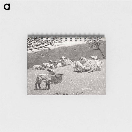 アートメモ帳-Spring Lamb
 - クリーブランド美術館 Memo.
