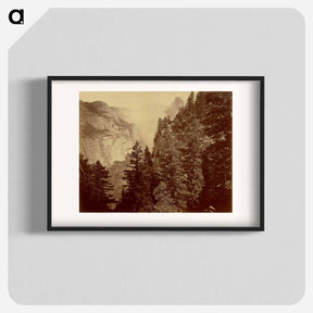 アートポスター-Tenaya Canyon. Valley of the Yosemite
 - エドワード マイブリッジ Poster.