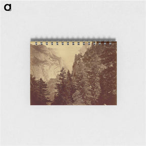 アートメモ帳-Tenaya Canyon. Valley of the Yosemite
 - エドワード マイブリッジ Memo.