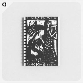 アートメモ帳-Ex. Libris Ernst Backhausen I - エルンスト ルートヴィヒ キルヒナー Memo.