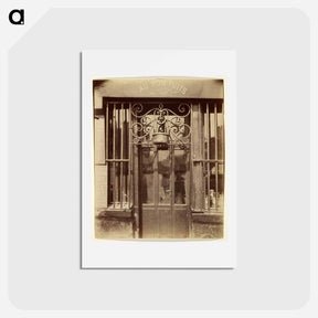 アートポストカード-Au bon puits, rue Michel Le Conte, 36
 - ウジェーヌ アジェ Postcard.