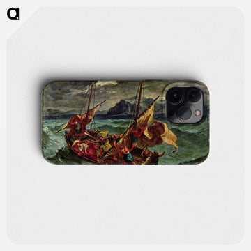 Christ on the Sea of Galilee - ウジェーヌ ドラクロワ Phone Case.