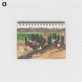 アートメモ帳-Water Carriers on the Nile - ジョン シンガー サージェント Memo.