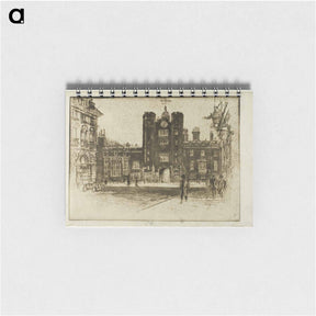 アートメモ帳-Saint James' Palace, from Saint James' Street
 - ジョセフ ペネル Memo.