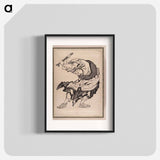 Album of Sketches by Katsushika Hokusai and His Disciples - 葛飾 北斎 Poster.