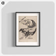 アートポスター-Album of Sketches by Katsushika Hokusai and His Disciples - 葛飾 北斎 Poster.