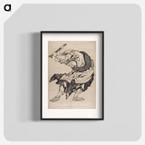 アートポスター-Album of Sketches by Katsushika Hokusai and His Disciples - 葛飾 北斎 Poster.