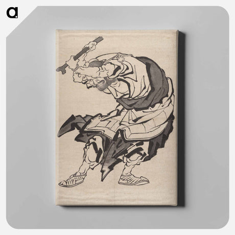 アートパネル-Album of Sketches by Katsushika Hokusai and His Disciples - 葛飾 北斎 Canvas.