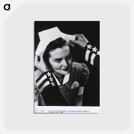 アートポストカード-Cadet Nurse Corps Recruiting Poster
 - 国立医学図書館 Postcard.