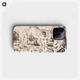 The Large Bathers - Pierre Auguste Renoir Phone Case.