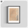 アートポスター-Jerusalem, Plate 82, "I have heard Jerusalems groans...." - ウィリアム ブレイク Poster.