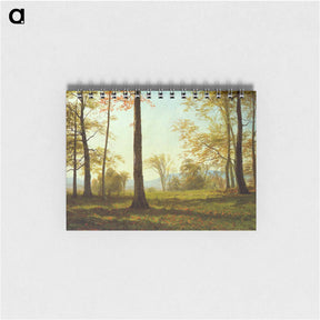 アートメモ帳-In The Yosemite Valley - アルバート ビアスタット Memo.