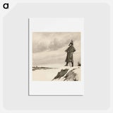 アートポストカード-Adlercreutz at siikajoki - アルバート エーデルフェルト Postcard.