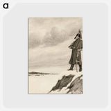 アートポストカード-Adlercreutz at siikajoki - アルバート エーデルフェルト Postcard.