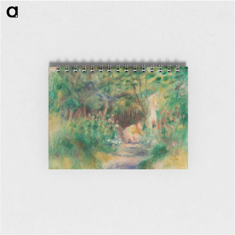 アートメモ帳-Landscape with Woman Gardening
 - バーンズ・コレクション Memo.