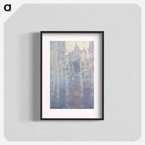 アートポスター-The Portal of Rouen Cathedral in Morning Light - クロード モネ Poster.